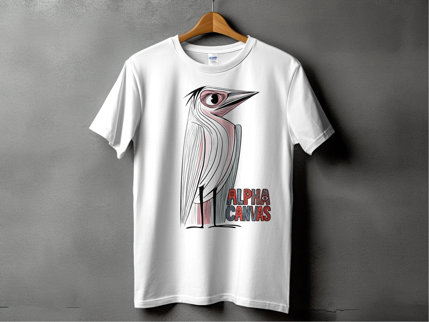 RMA APPAREL Bird Silhouette Sizes S to 5XL Unisex T-Shirt - DFTW - White T-Shirt - RMA APPAREL - Roclla Media Apparel Store