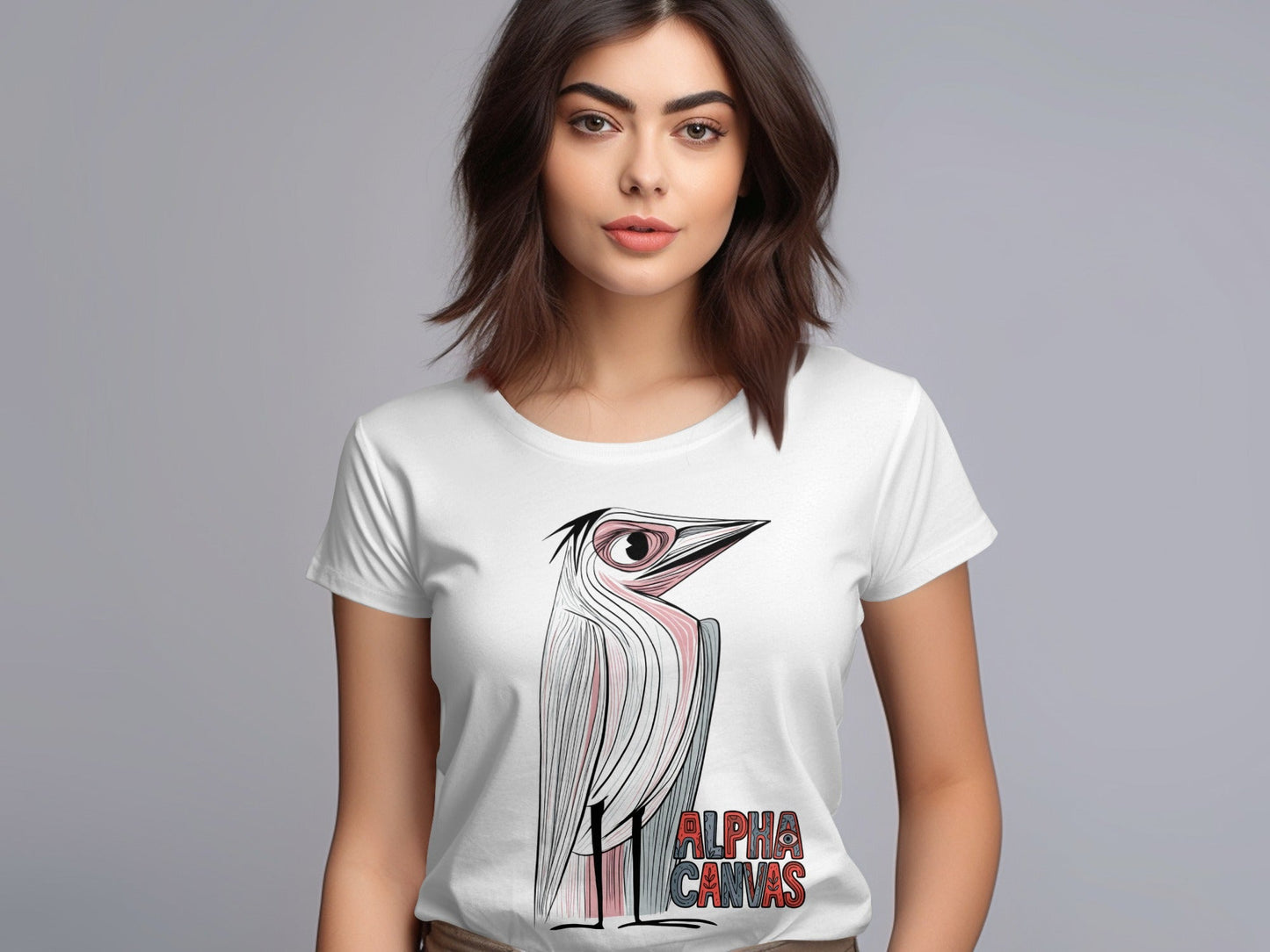RMA APPAREL Bird Silhouette Sizes S to 5XL Unisex T-Shirt - DFTW - White T-Shirt - RMA APPAREL - Roclla Media Apparel Store
