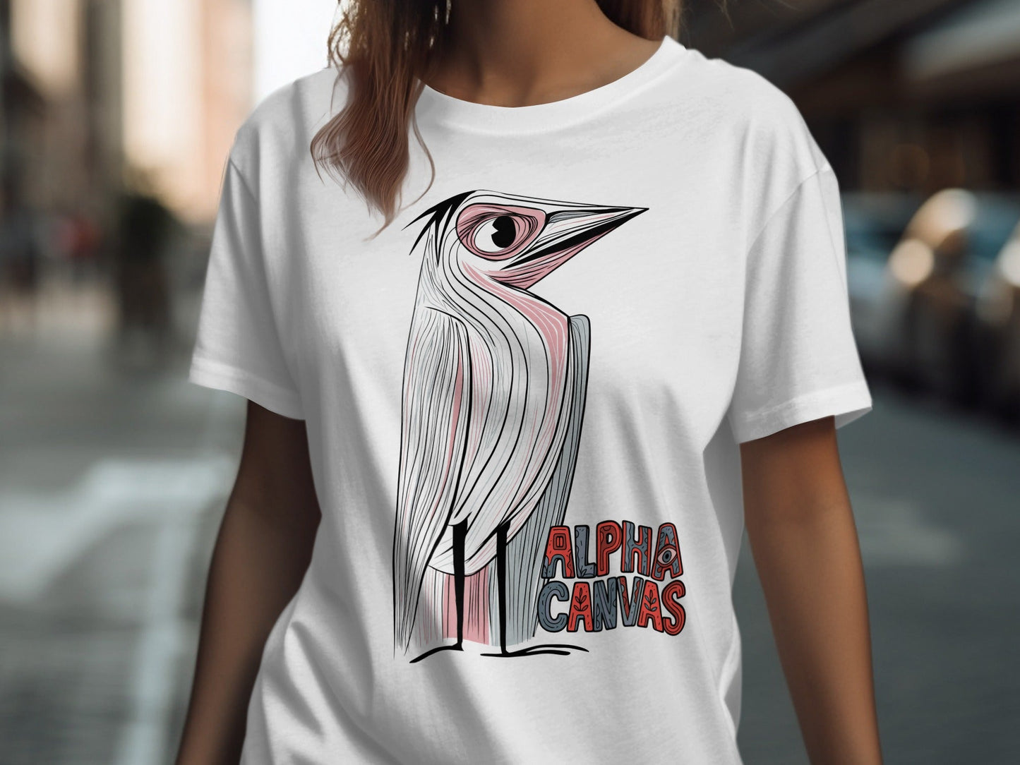 RMA APPAREL Bird Silhouette Sizes S to 5XL Unisex T-Shirt - DFTW - White T-Shirt - RMA APPAREL - Roclla Media Apparel Store