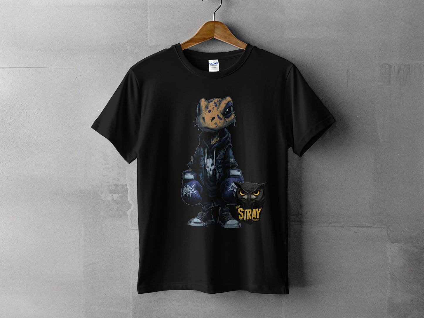 RMA APPAREL Boxing Frog Wildlife Unisex T-Shirt Sizes S to 5XL T-Shirt - Stray Theory White T-Shirts - RMA APPAREL - Roclla Media Apparel Store