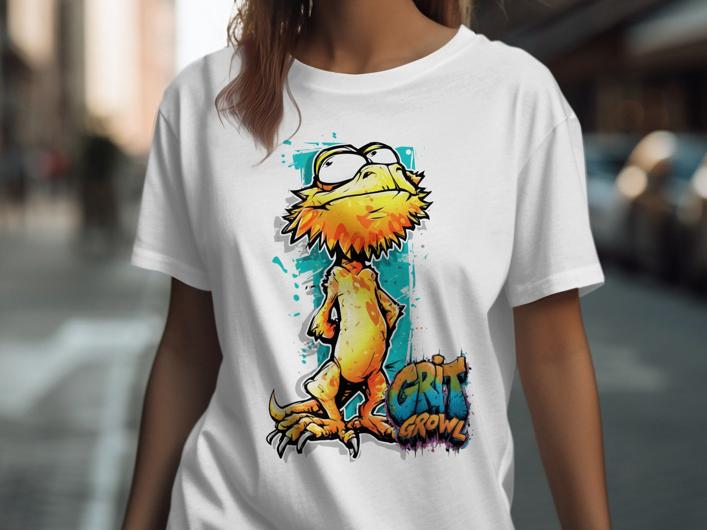 RMA APPAREL Colourful Wildlife Unisex T-Shirt Sizes S to 5XL T-Shirt - Grit & Growl White T-Shirts - RMA APPAREL - Roclla Media Apparel Store