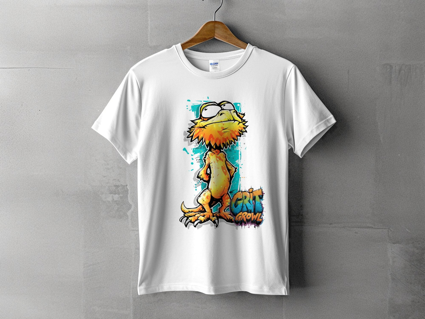 RMA APPAREL Colourful Wildlife Unisex T-Shirt Sizes S to 5XL T-Shirt - Grit & Growl White T-Shirts - RMA APPAREL - Roclla Media Apparel Store