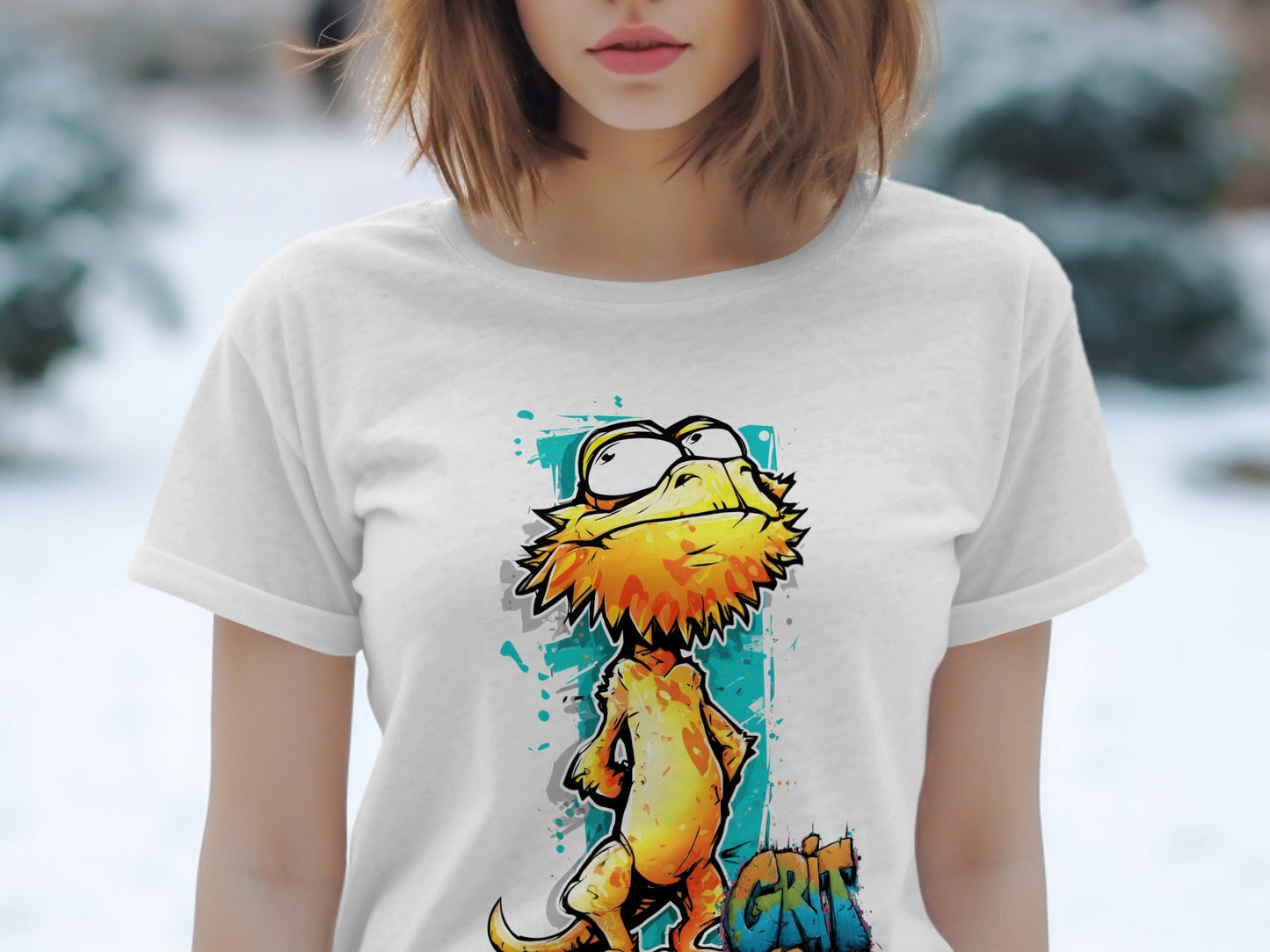 RMA APPAREL Colourful Wildlife Unisex T-Shirt Sizes S to 5XL T-Shirt - Grit & Growl White T-Shirts - RMA APPAREL - Roclla Media Apparel Store