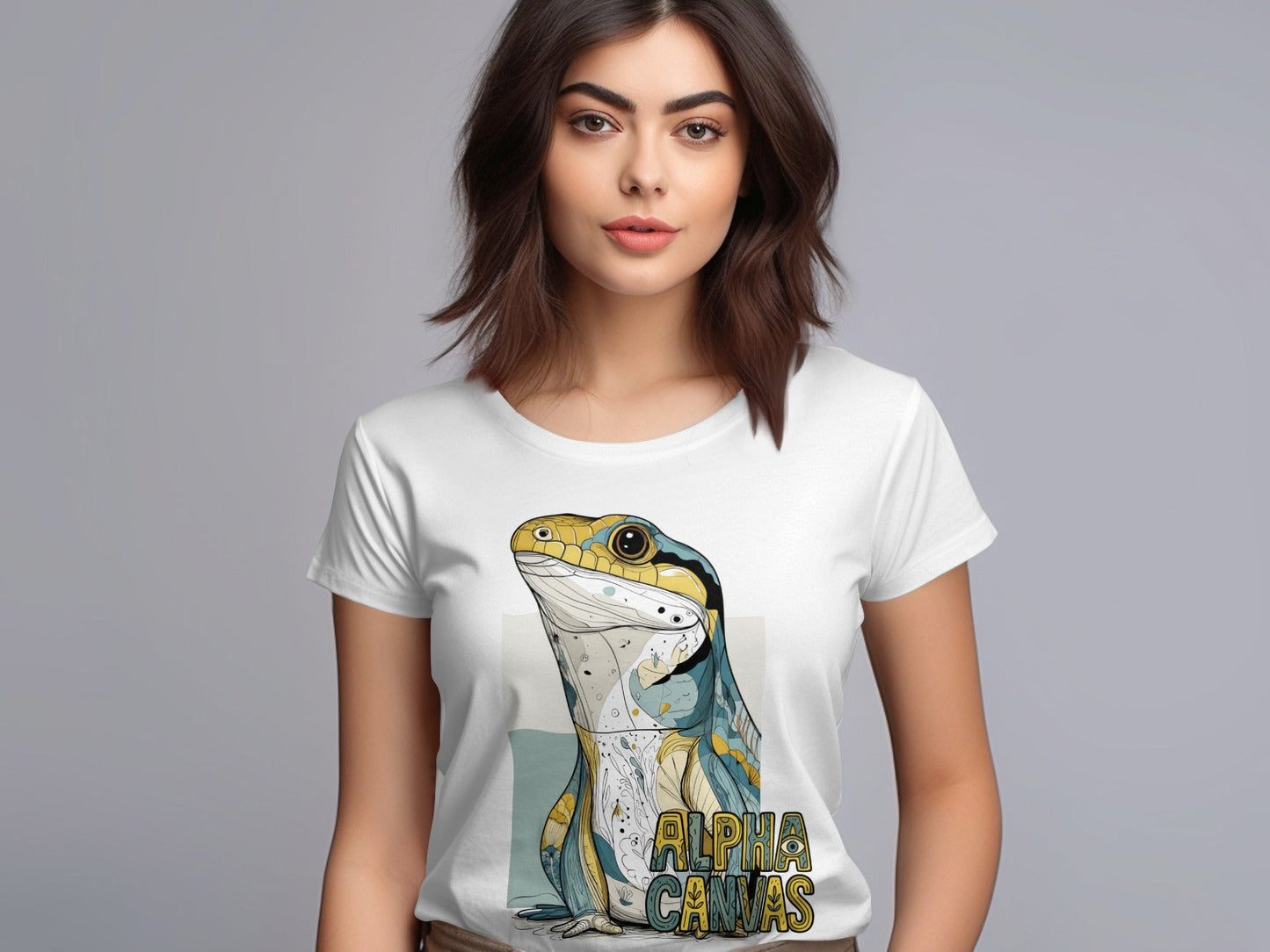 RMA APPAREL Cool Lizard Graphic Unisex Sizes S - 5XL T-Shirt - DFTW - White T-Shirt - RMA APPAREL - Roclla Media Apparel Store