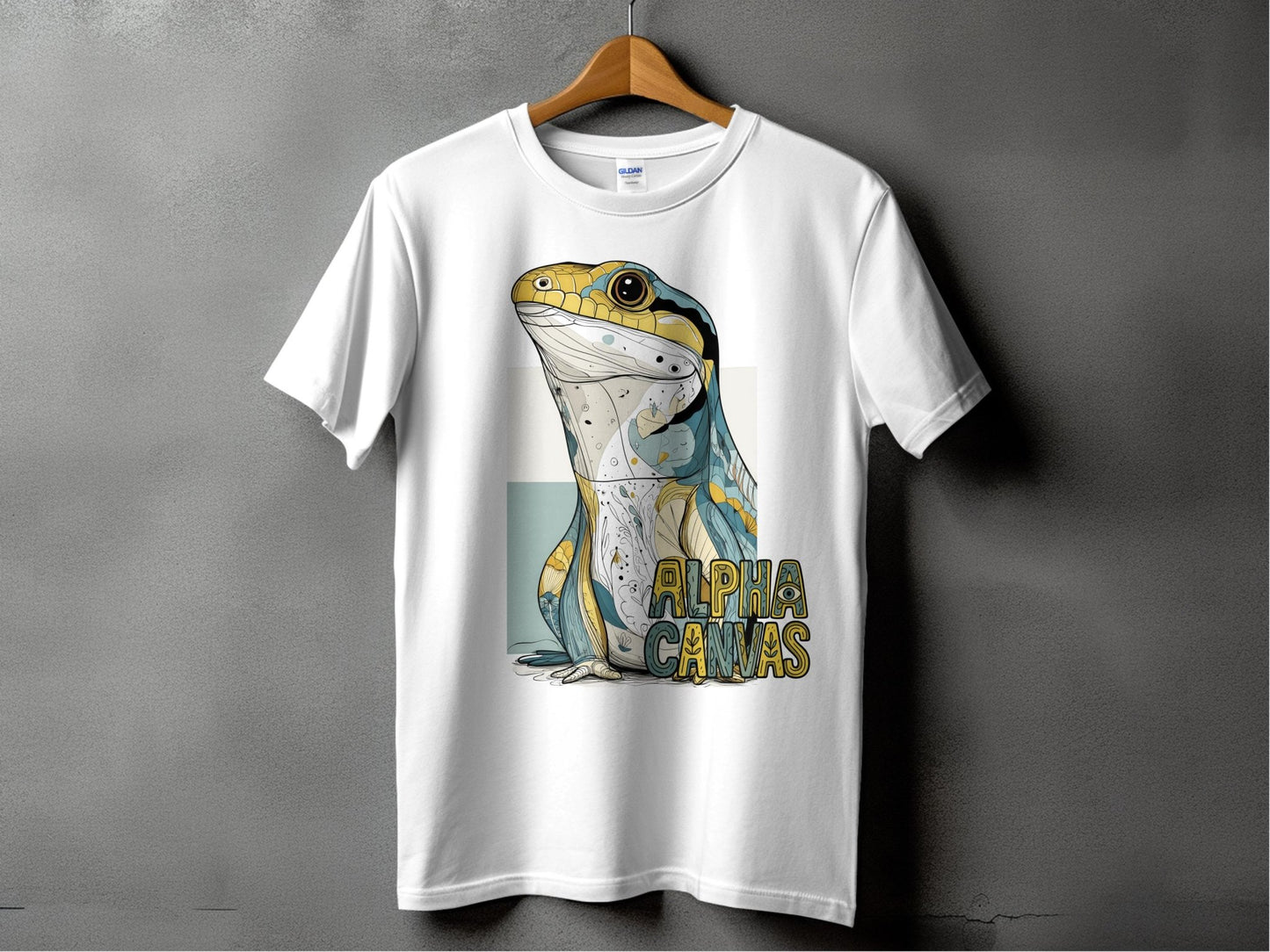 RMA APPAREL Cool Lizard Graphic Unisex Sizes S - 5XL T-Shirt - DFTW - White T-Shirt - RMA APPAREL - Roclla Media Apparel Store