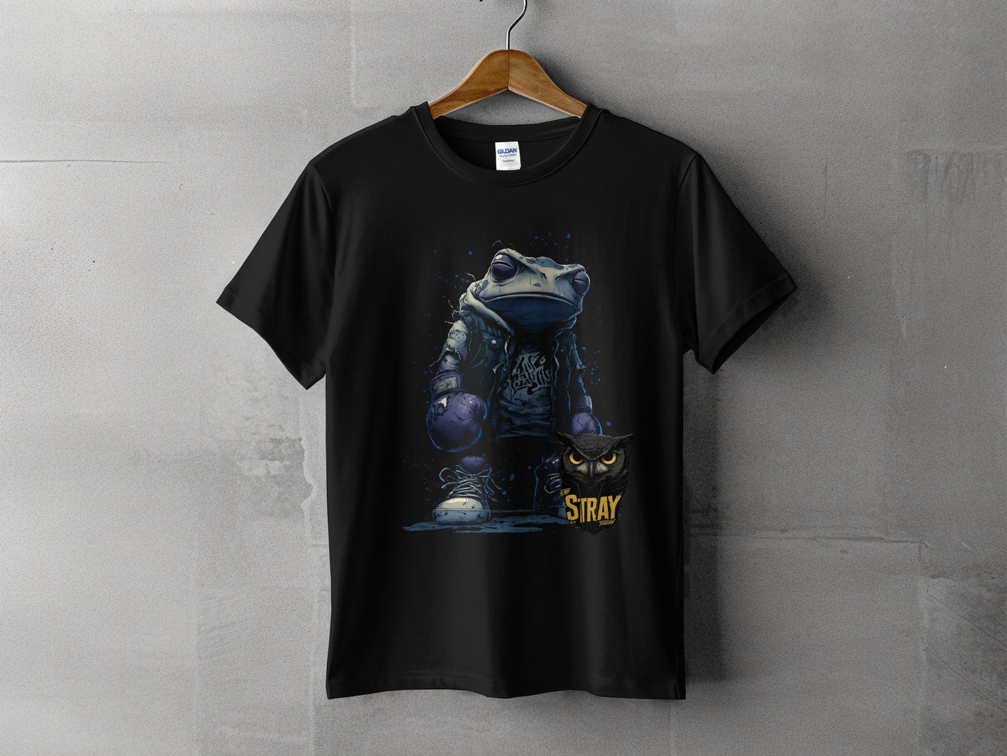 RMA APPAREL Fighting Frog Unisex T-Shirt Sizes S to 5XL T-Shirt - Stray Theory White T-Shirts - RMA APPAREL - Roclla Media Apparel Store