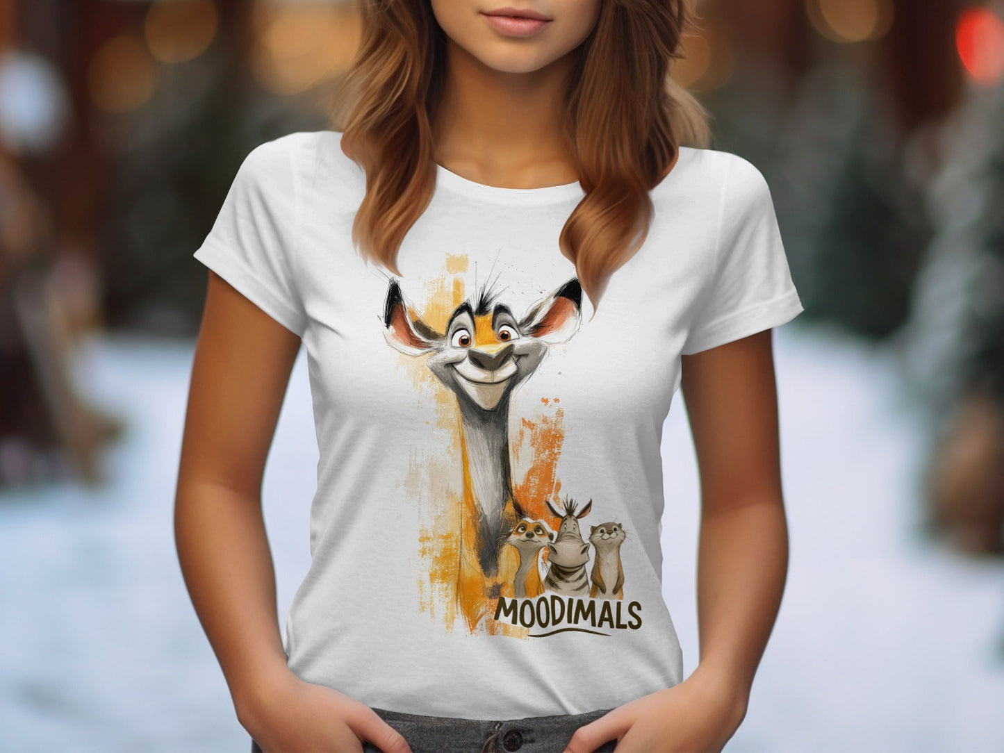 RMA APPAREL Hyena T-Shirt, Moodimals T-Shirt, Wildlife Shirt S - 5XL - Moodimals Unisex T-Shirt - RMA APPAREL - Roclla Media Apparel Store