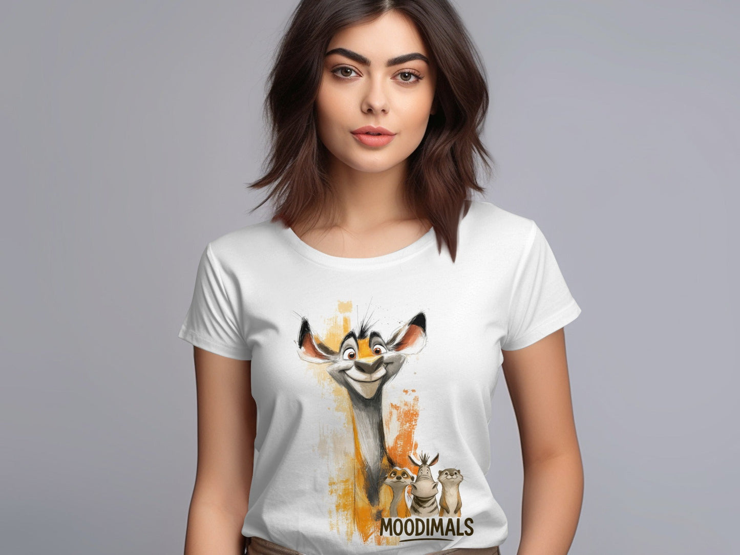 RMA APPAREL Hyena T-Shirt, Moodimals T-Shirt, Wildlife Shirt S - 5XL - Moodimals Unisex T-Shirt - RMA APPAREL - Roclla Media Apparel Store