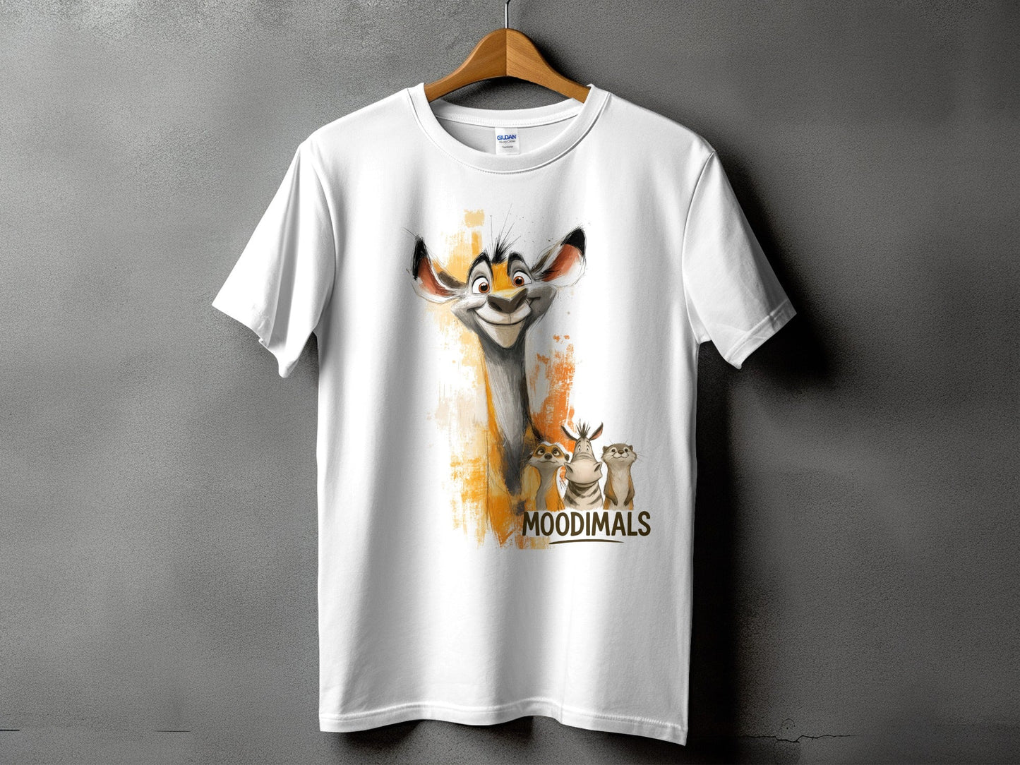 RMA APPAREL Hyena T-Shirt, Moodimals T-Shirt, Wildlife Shirt S - 5XL - Moodimals Unisex T-Shirt - RMA APPAREL - Roclla Media Apparel Store