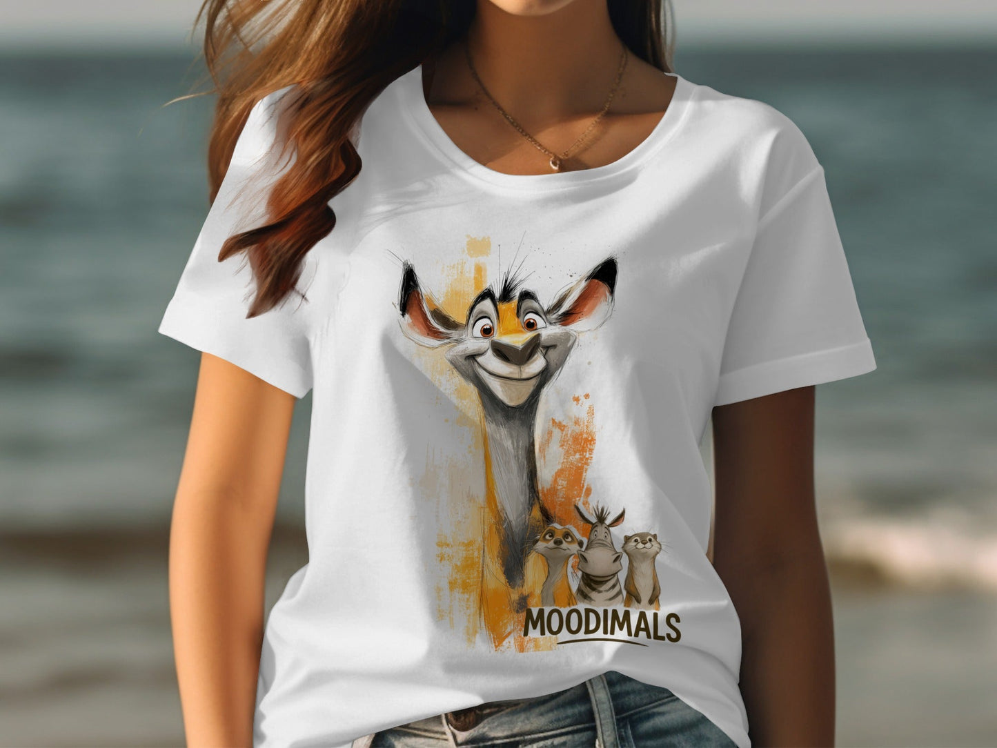 RMA APPAREL Hyena T-Shirt, Moodimals T-Shirt, Wildlife Shirt S - 5XL - Moodimals Unisex T-Shirt - RMA APPAREL - Roclla Media Apparel Store