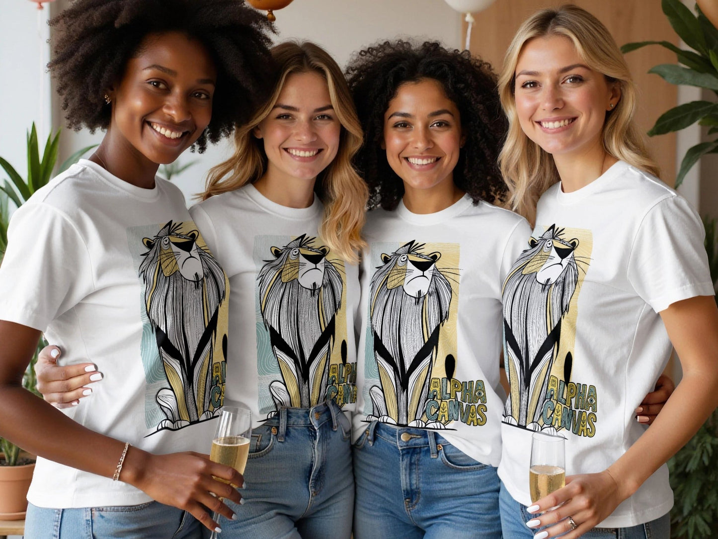 RMA APPAREL Lion Graphic Sizes S to 5XL Wildlife T-Shirt - DFTW - White T-Shirt - RMA APPAREL - Roclla Media Apparel Store