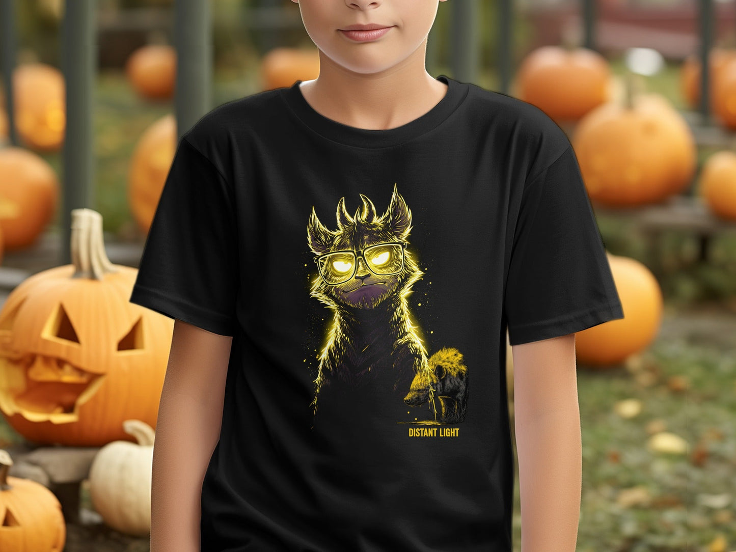 RMA APPAREL Mammal Art illustration With Glasses T-Shirt Sizes S to 5XL - Distant Light White T-Shirts - RMA APPAREL - Roclla Media Apparel Store