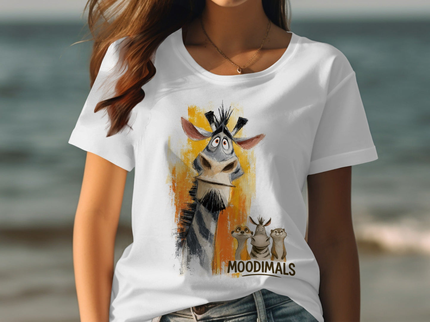 RMA APPAREL Zebra T-Shirt, S to 5XL, Wildlife Unisex Tee, Fun Animal - Moodimals Unisex T-Shirt - RMA APPAREL - Roclla Media Apparel Store