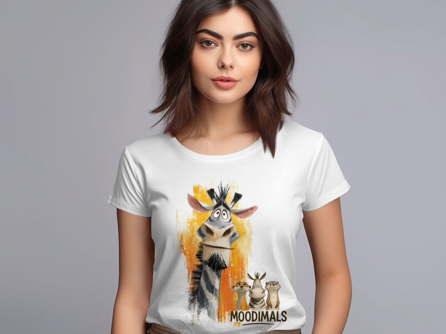 RMA APPAREL Zebra T-Shirt, S to 5XL, Wildlife Unisex Tee, Fun Animal - Moodimals Unisex T-Shirt - RMA APPAREL - Roclla Media Apparel Store