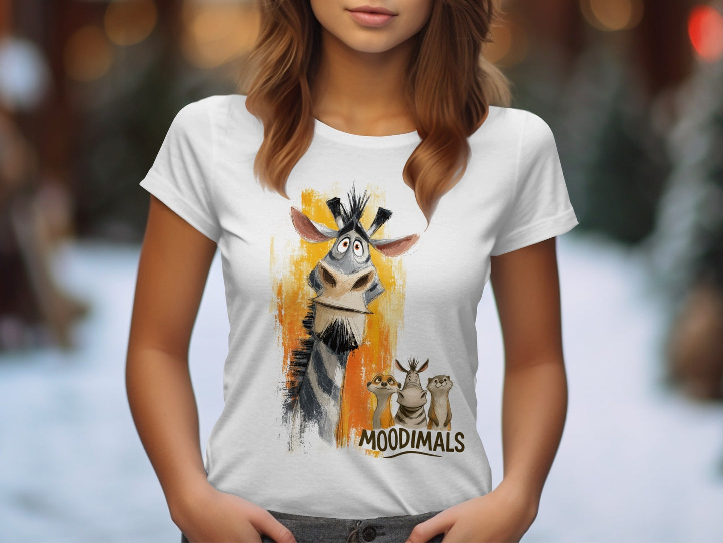 RMA APPAREL Zebra T-Shirt, S to 5XL, Wildlife Unisex Tee, Fun Animal - Moodimals Unisex T-Shirt - RMA APPAREL - Roclla Media Apparel Store