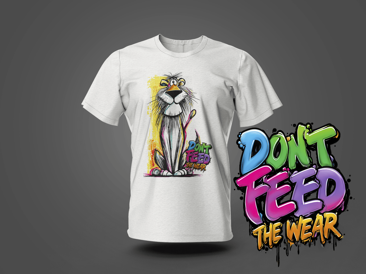 Don’t Feed The Wear: Wild Cartoon Streetwear Apparel - RMA APPAREL - Roclla Media Apparel Store