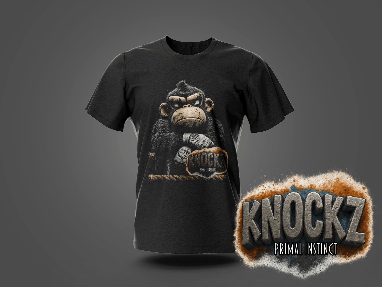 Knockz: Primal Instinct Fightwear Apparel - RMA APPAREL - Roclla Media Apparel Store