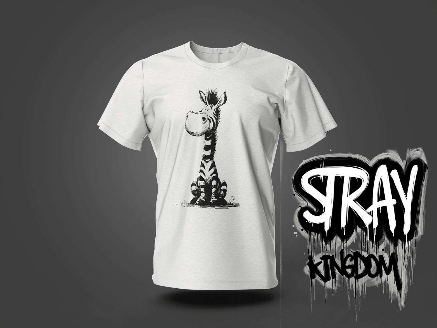 Stray Kingdom: Sketch-Style Animal Streetwear - RMA APPAREL - Roclla Media Apparel Store