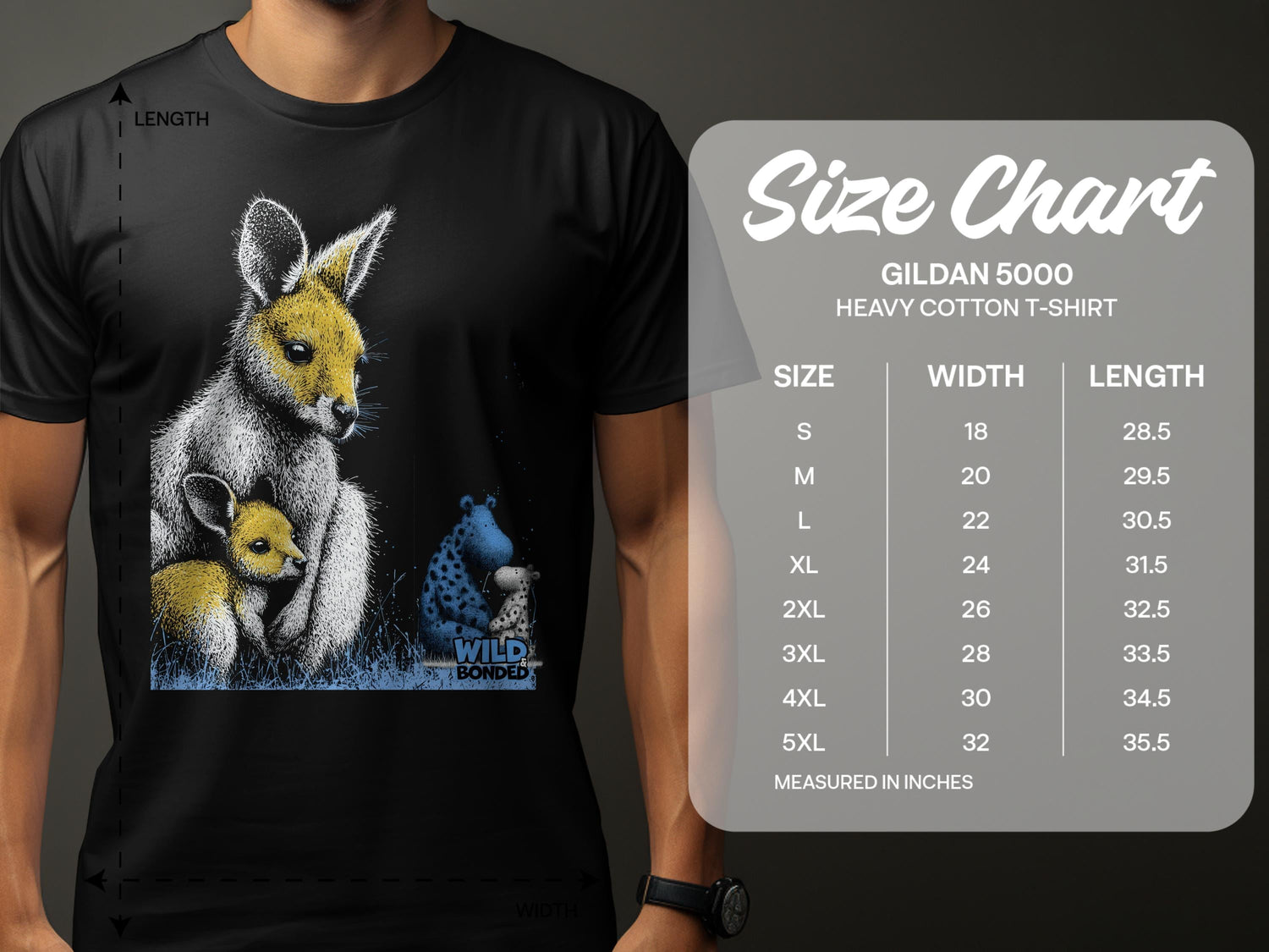 Wild Bonded: Artistic Wildlife Apparel Collection - RMA APPAREL - Roclla Media Apparel Store