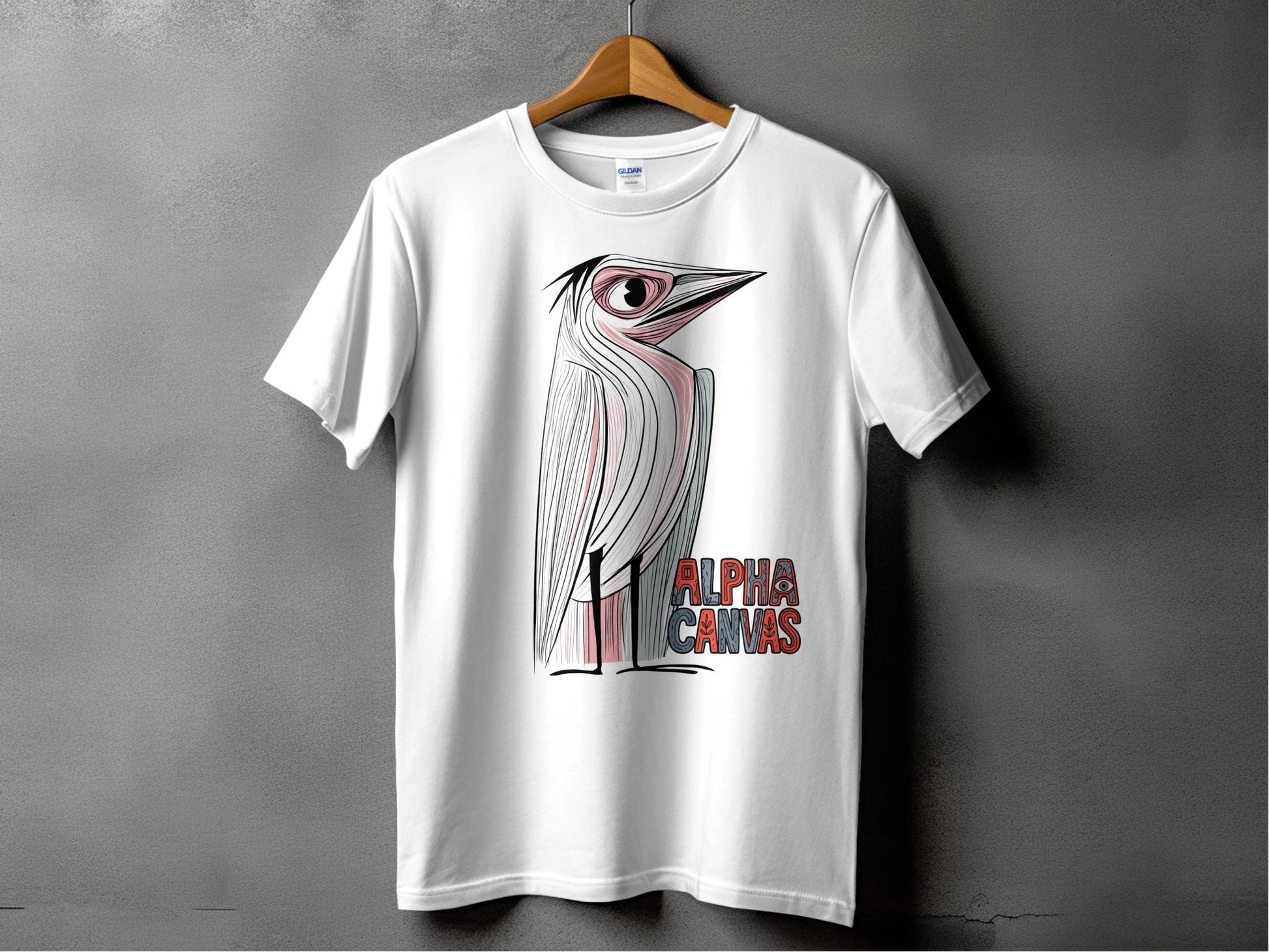RMA APPAREL Bird Silhouette Sizes S to 5XL Unisex T-Shirt - DFTW - White T-Shirt - RMA APPAREL - Roclla Media Apparel Store