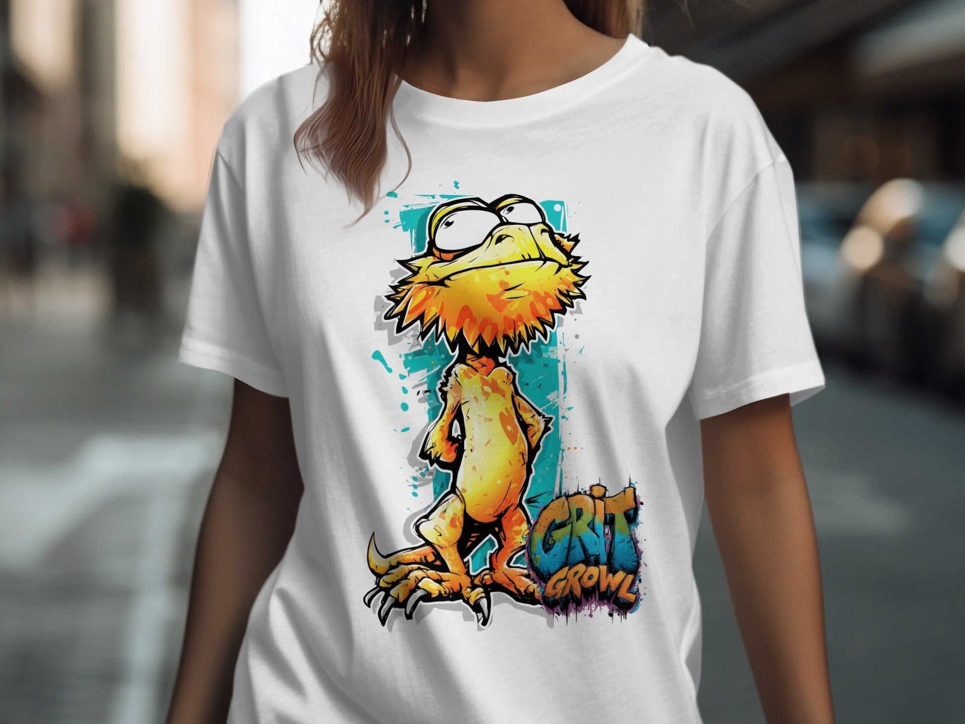 RMA APPAREL Colourful Wildlife Unisex T-Shirt Sizes S to 5XL T-Shirt - Grit & Growl White T-Shirts - RMA APPAREL - Roclla Media Apparel Store