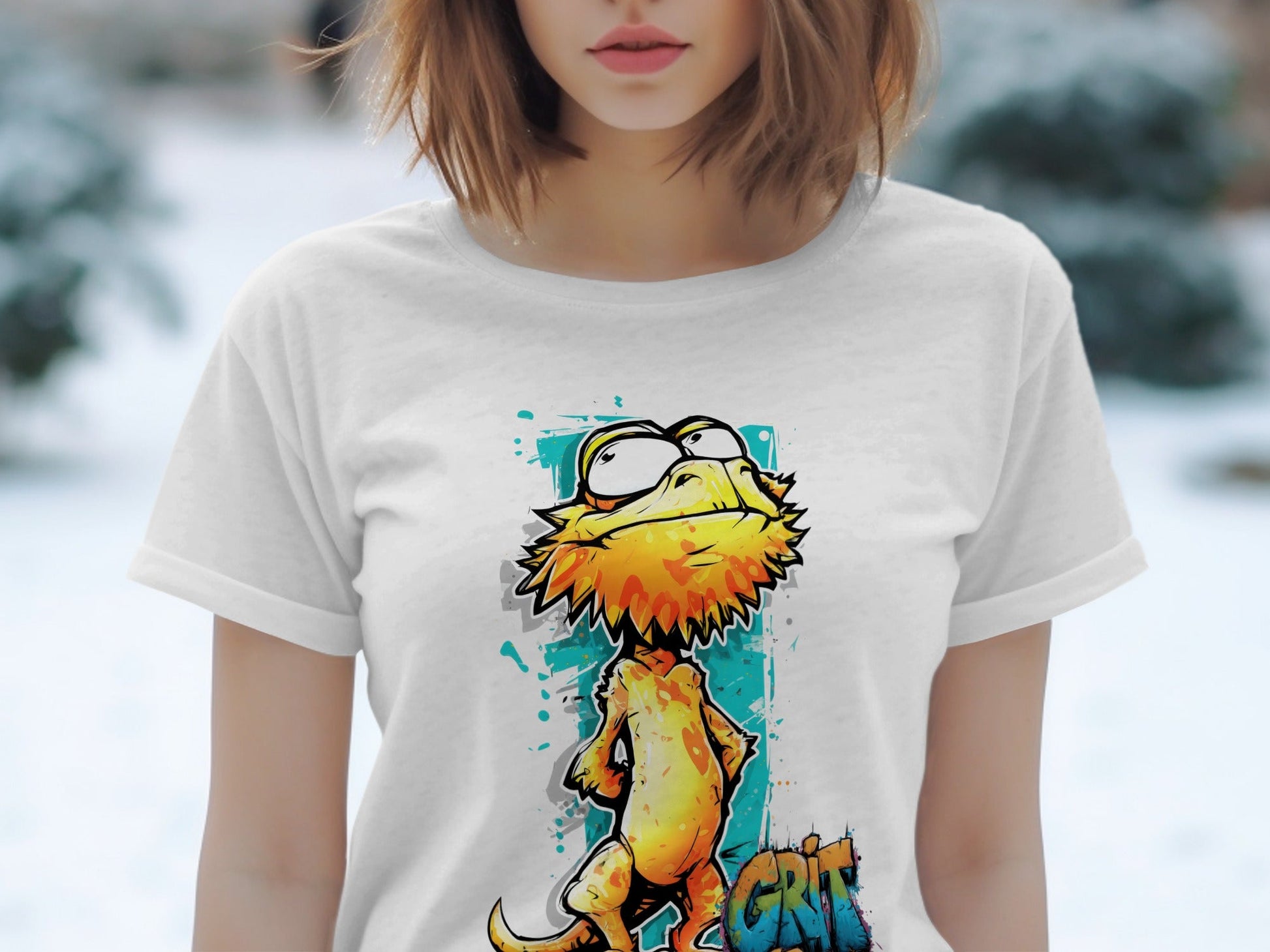RMA APPAREL Colourful Wildlife Unisex T-Shirt Sizes S to 5XL T-Shirt - Grit & Growl White T-Shirts - RMA APPAREL - Roclla Media Apparel Store