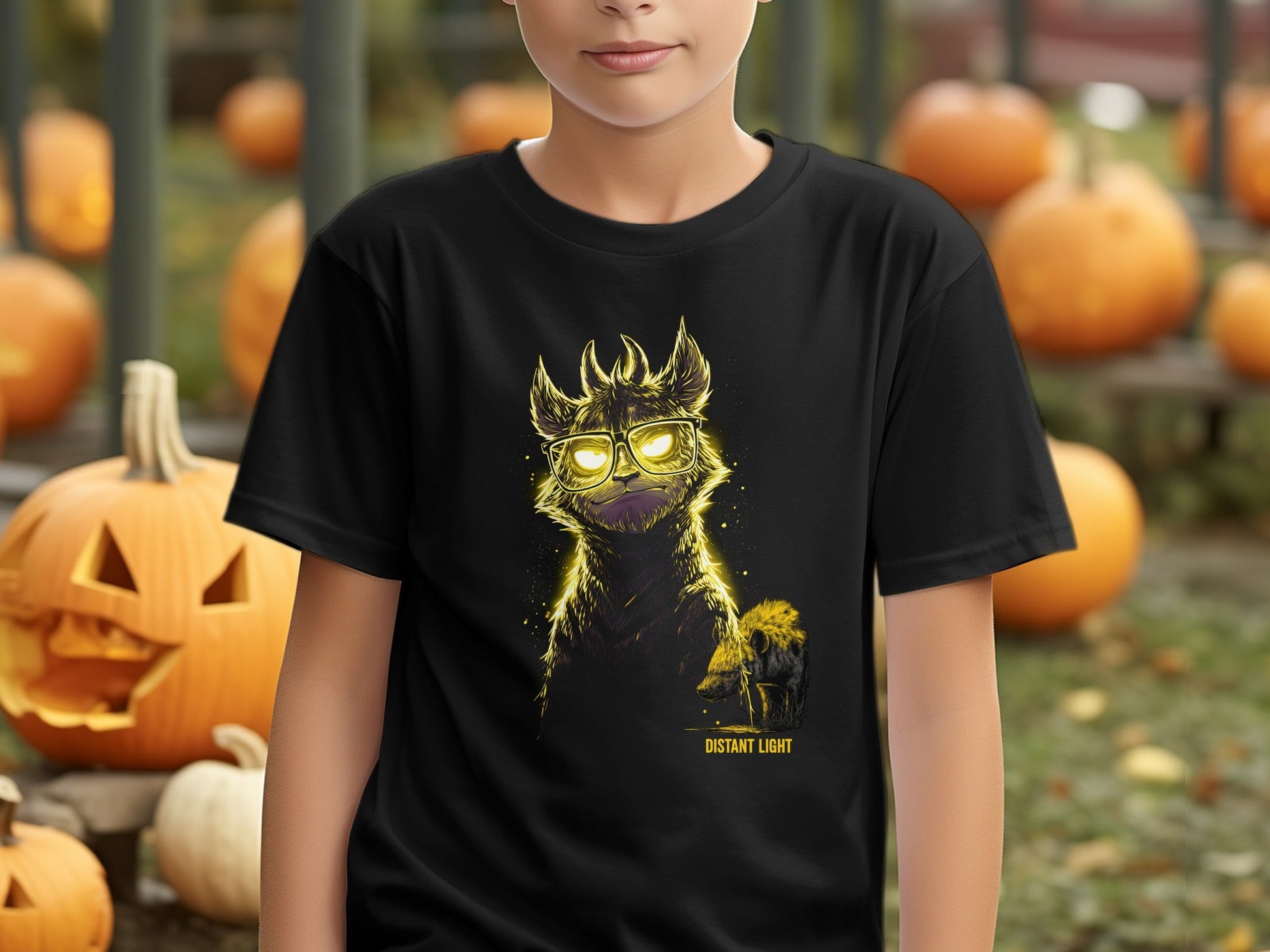 RMA APPAREL Mammal Art illustration With Glasses T-Shirt Sizes S to 5XL - Distant Light White T-Shirts - RMA APPAREL - Roclla Media Apparel Store