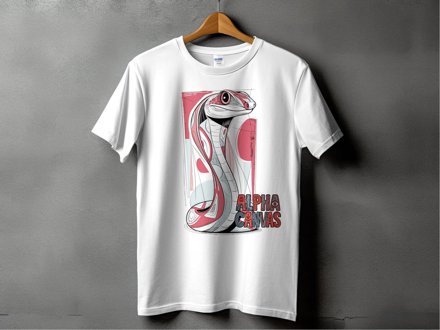 RMA APPAREL Wildlife Cobra Art Unisex Mens T-Shirt Sizes S - 5XL - DFTW - White T-Shirt - RMA APPAREL - Roclla Media Apparel Store