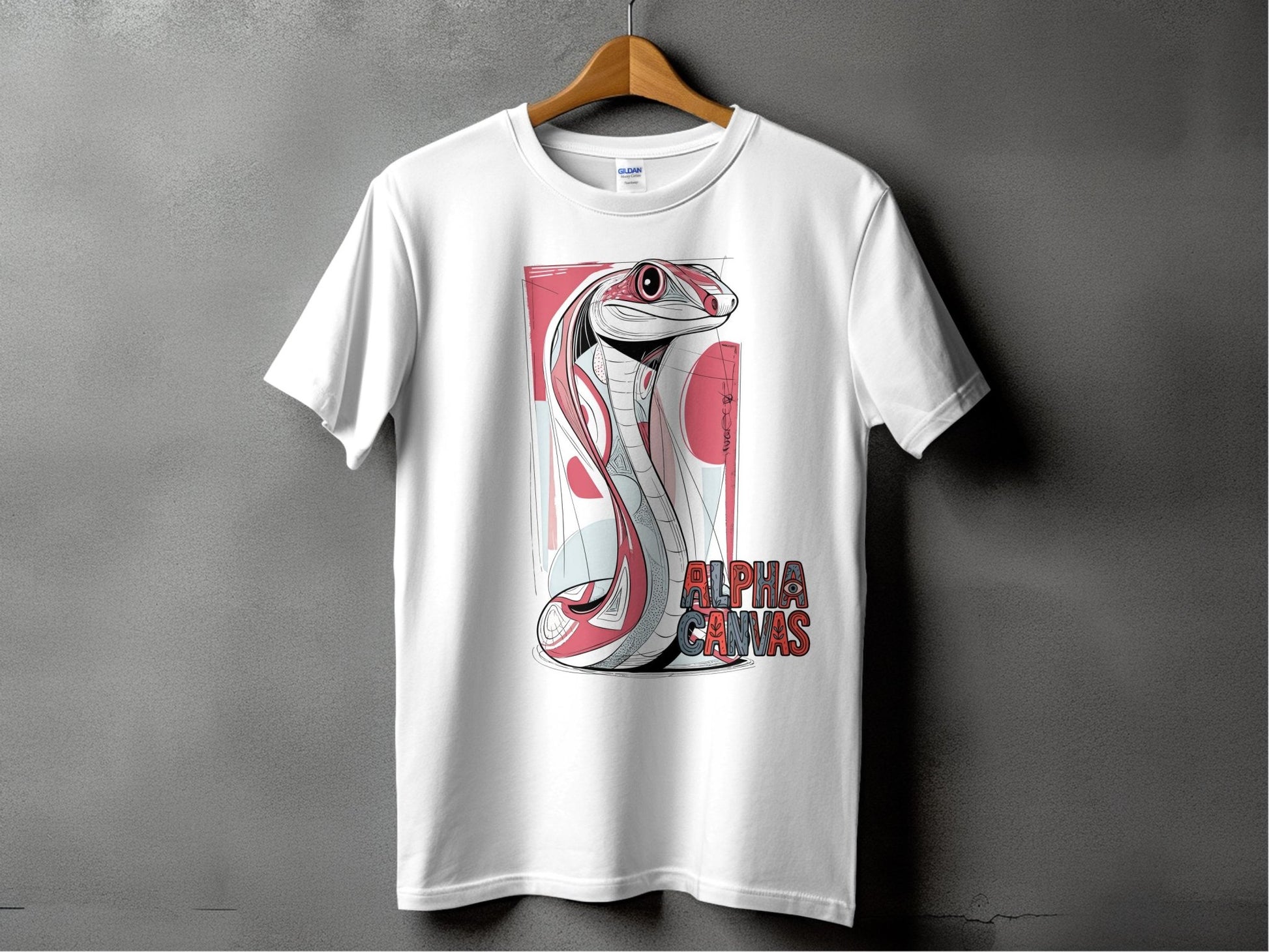 RMA APPAREL Wildlife Cobra Art Unisex Mens T-Shirt Sizes S - 5XL - DFTW - White T-Shirt - RMA APPAREL - Roclla Media Apparel Store