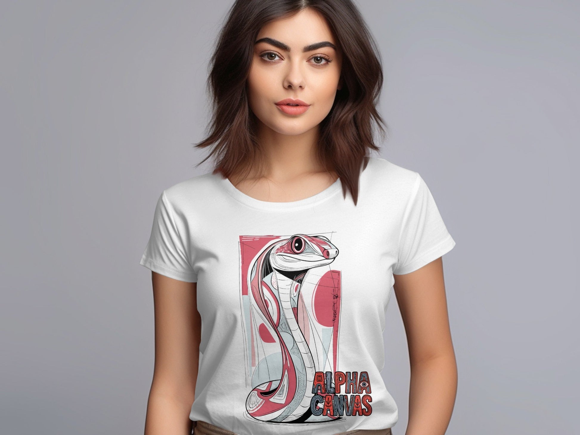 RMA APPAREL Wildlife Cobra Art Unisex Mens T-Shirt Sizes S - 5XL - DFTW - White T-Shirt - RMA APPAREL - Roclla Media Apparel Store