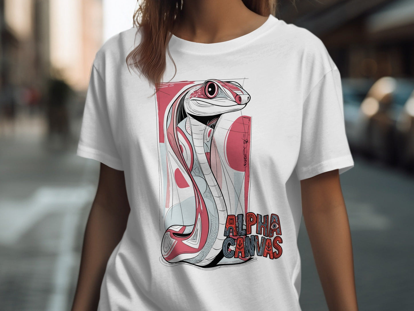 RMA APPAREL Wildlife Cobra Art Unisex Mens T-Shirt Sizes S - 5XL - DFTW - White T-Shirt - RMA APPAREL - Roclla Media Apparel Store