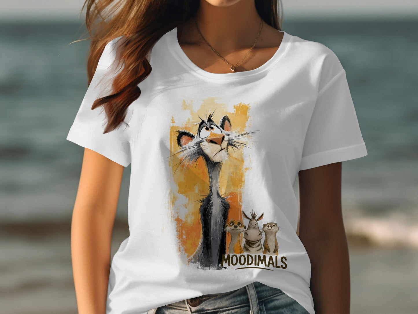 RMA APPAREL Wildlife Group T-Shirt, Unisex, Mens, Womens, S to 5XL - Moodimals Unisex T-Shirt - RMA APPAREL - Roclla Media Apparel Store