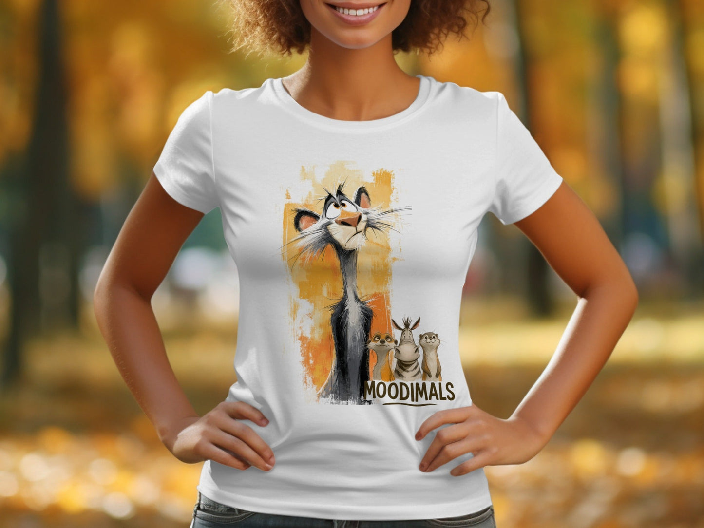 RMA APPAREL Wildlife Group T-Shirt, Unisex, Mens, Womens, S to 5XL - Moodimals Unisex T-Shirt - RMA APPAREL - Roclla Media Apparel Store