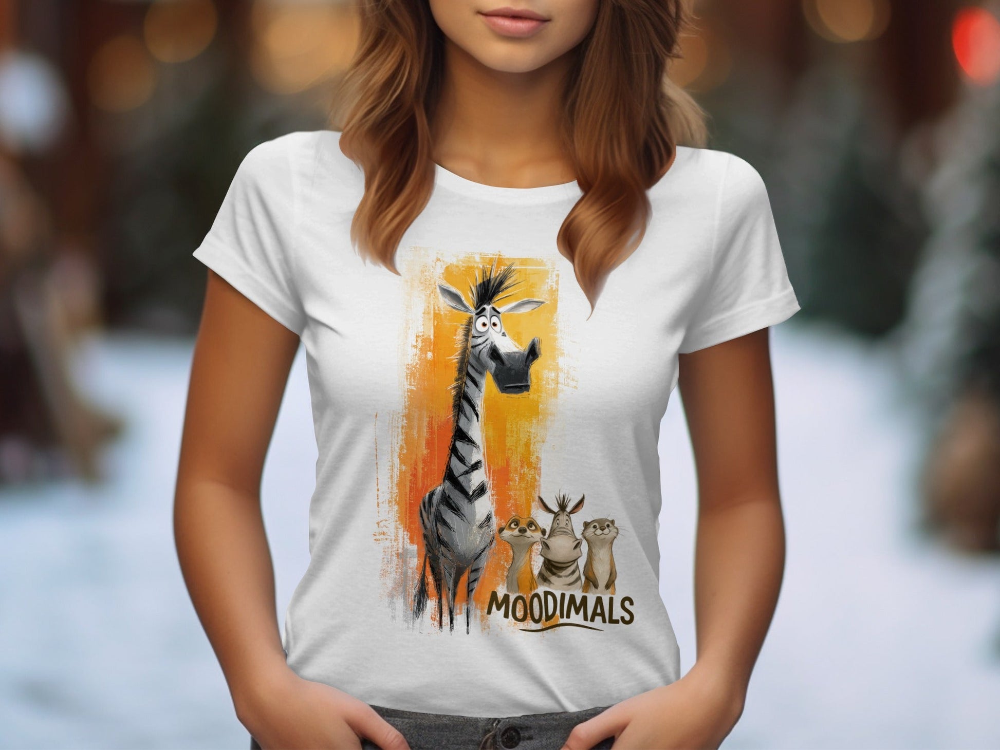 RMA APPAREL Zebra T-Shirt S - 5XL, Funny Animal Tee, Wildlife Shirt - Moodimals Unisex T-Shirt - RMA APPAREL - Roclla Media Apparel Store