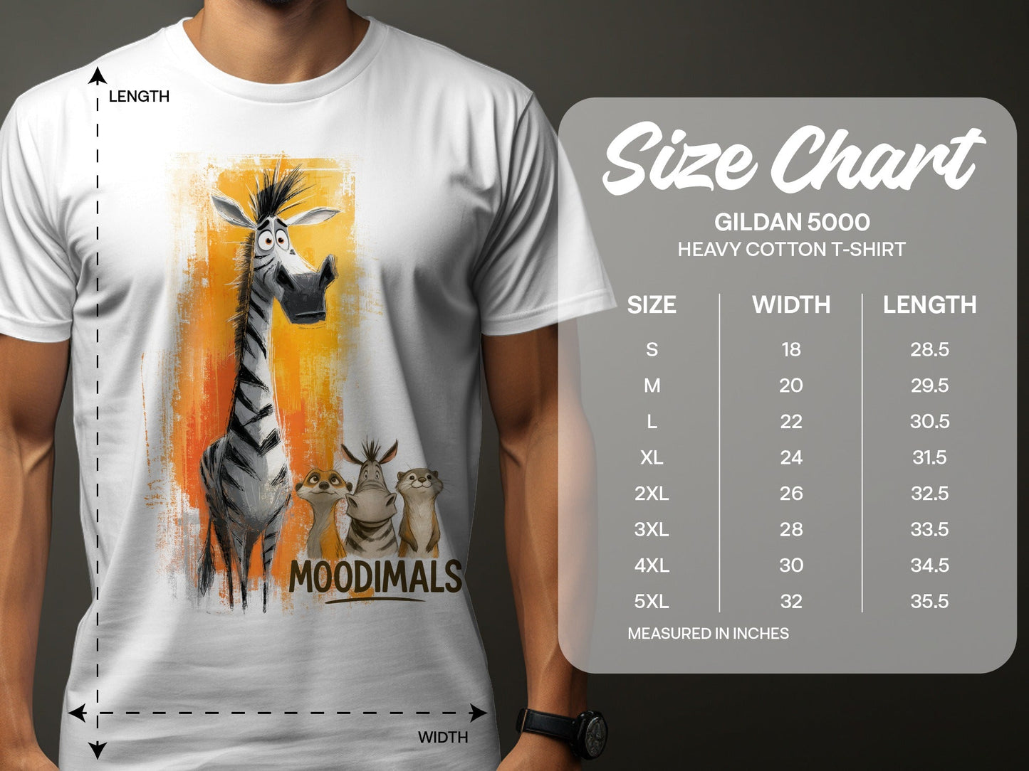 RMA APPAREL Zebra T-Shirt S - 5XL, Funny Animal Tee, Wildlife Shirt - Moodimals Unisex T-Shirt - RMA APPAREL - Roclla Media Apparel Store