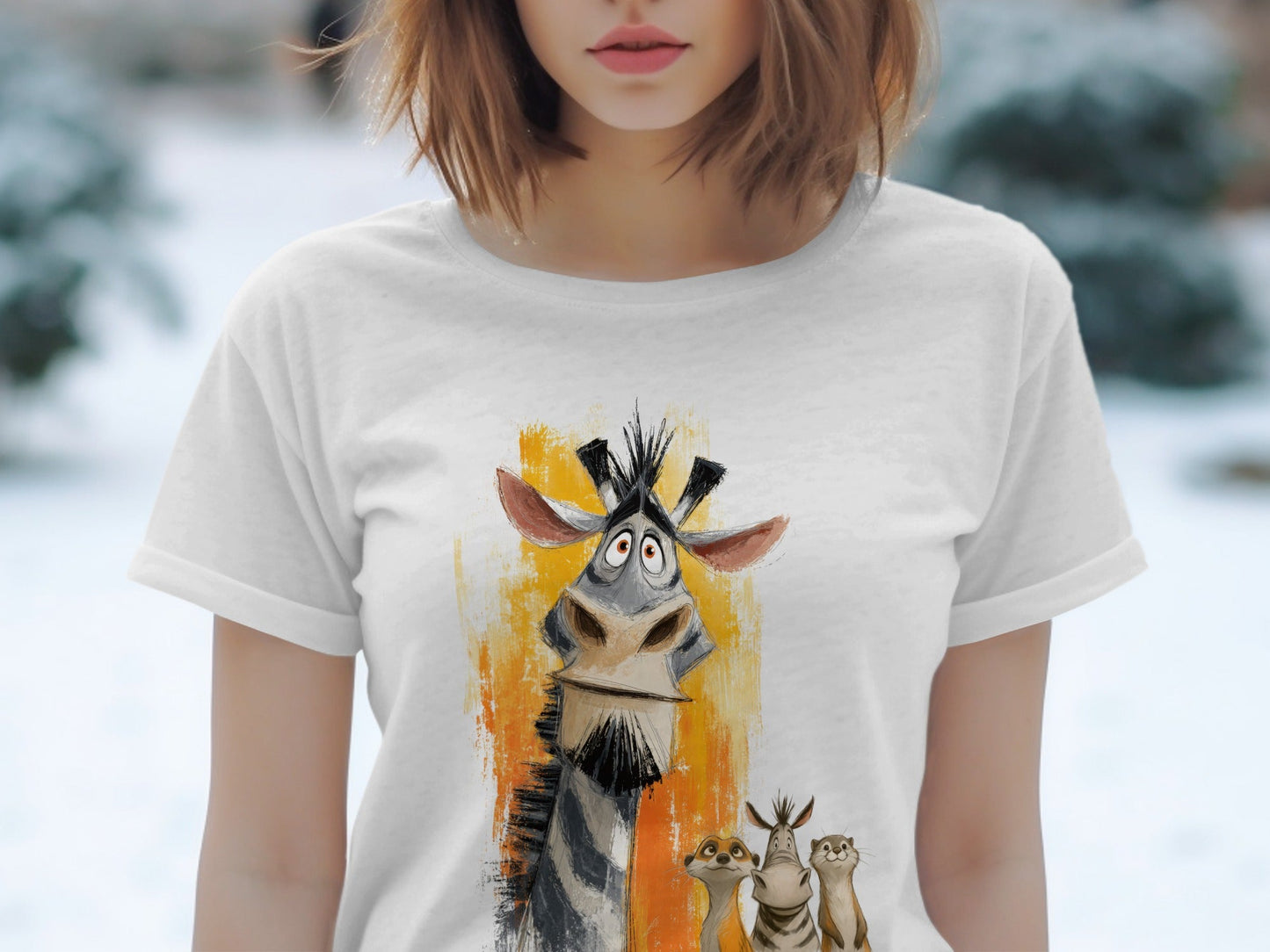 RMA APPAREL Zebra T-Shirt, S to 5XL, Wildlife Unisex Tee, Fun Animal - Moodimals Unisex T-Shirt - RMA APPAREL - Roclla Media Apparel Store