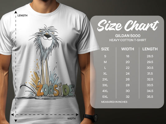 RMA APPAREL Zooside Lion Cartoon Design Unisex T-Shirt - Zooside White T-Shirts - RMA APPAREL - Roclla Media Apparel Store
